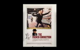 Gene Hackman The French Connection Rare Poster Book Page Proof Signed This item is very special