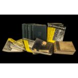 Box of Motoring & Engineering Books & Magazines, comprising: The New Motoring Encyclopaedia circa