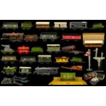 Excellent Collection Of Hornby Clock Work Tinplate Models Etc From The 1920's and 1930's.