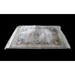 Persian Style Traditional Rug in pale gr