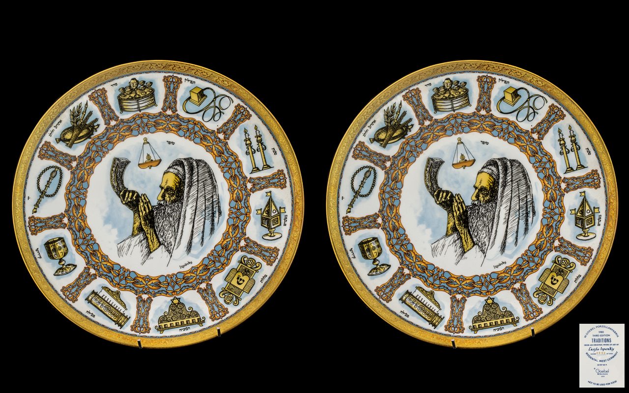 Two Goebel Traditions Plates x2. - Image 2 of 2