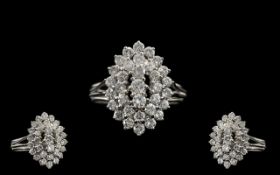 Platinum - Superb Quality Diamond Set Cl