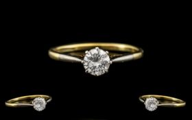 18ct Gold and Platinum High Quality Sing