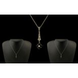 18ct White Gold Diamond Set Elegant and