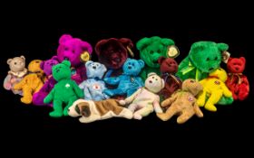 Beanie Babies Interest - A Collection Of Beanie Baby Teddy Bears.