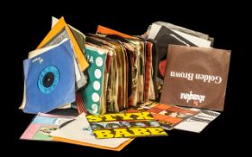 Approximately Fifty Pop Music Singles, 45s, from the 1960s/70s; various artists, eg.