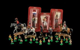 Del Prado Diecast Soldiers - Together With A Good Collection Of Other Lead Figure Soldiers.