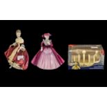 Coalport Figure 'Sunday Best', 8 inches (20cms) high, Royal Doulton Boxed Figure,' Southern Belle',