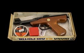 Diana G4 Air Pistol Working Order With Pellets in original box.