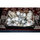 Collection of Assorted Porcelain & China Items, including a large Arthur Wood teapot,