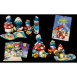Smurfs Interest - A Good Collection Of Smurf Related Merchandise - Comprising,