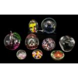Collection of Paperweights, seven in total,