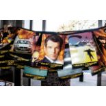 James Bond Interest - 007 Original Cinema Promotion Bunting from 'The World is Not Enough'. Starring