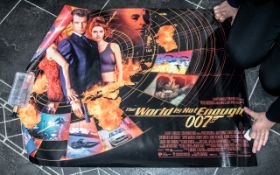 James Bond Interest - Original Cinema Poster 'The World is Not Enough' starring Pierce Brosnan,