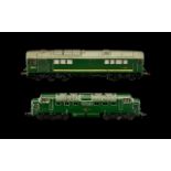 Hornby Dublo OO Gauge Model D5713 Locomotive - British Railways Green + A Hornby Dublo Co-Diesel