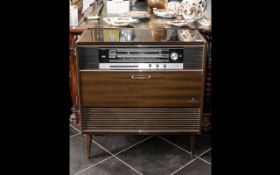 Retro 1960s Grundig Radiogram made in Germany, Stereo Console Como 4/GB.