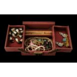 Box of Miscellaneous Costume Jewellery
