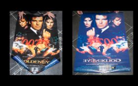 James Bond Interest - GoldenEye Original Cinema Poster, starring Pierce Brosnan.