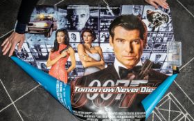 James Bond Interest - Original Cinema Poster 'Tomorrow Never Dies' starring Pierce Brosnan.