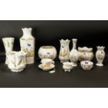 Large Collection of Aynsley 'Cottage Garden' Bone China,