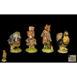 Beswick Beatrix Potter Figures ( 4 ) In Total. Comprises 1/ ' Mr Tod ' BP-4, Modeller Ted Chawner.