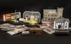 A Collection of Hornby Related Scenery and Props,