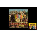 Beatles Interest - Parlophone 33 1/3 RPM 'Sgt. Pepper's Lonely Hearts Club Band 1967 Album.