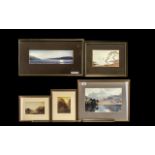 Heaton Cooper: Five Framed Prints of Various Views in the Lake District by Heaton Cooper 1903-1995.