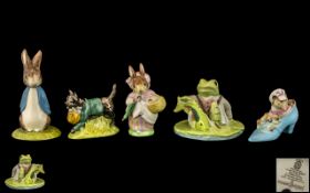 Beswick Collection of Beatrix Potter Figures ( 5 ) In Total - All With Original Boxes.