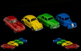 Dinky Toys - Collection of 1960/70s Diecast Metal Model Cars (4). Comprises: 1.