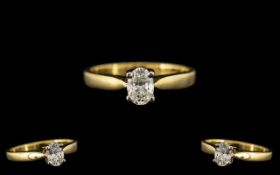 18ct Yellow Gold - Pleasing Quality Sing