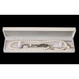 Pearl Necklace in Box - (Willie Creek) w