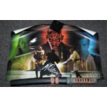 Star Wars The Phantom Menace A3 Studio Promo Signed By Cast &amp;