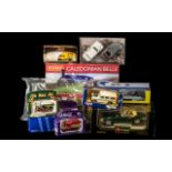 Collection of Boxed Cars & Hornby Train;
