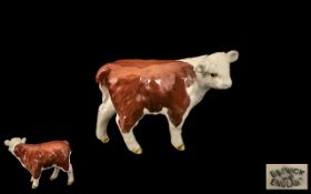 Beswick Hereford Calf model number 1827 c.