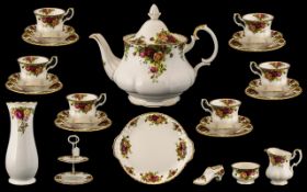 Royal Albert 'Old Country Roses' Tea Service.