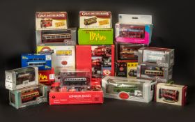 A Collection of Diecast Models to Include - Exclusive First Editions double deck bus,