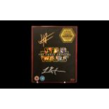 Star Wars The Force Awakens Signed Bluray DVD Cover J J Abrams Lawrence Kasdan This is something