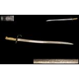 A French Bayonet & Scabbard dated 1871. No G1713.