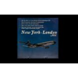 New York to London BOAC Flight Recording Single 45 rpm Extended Play - join the pilot of a