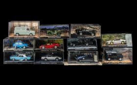 James Bond Interest: Collection of 007 Diecast models all boxed and in mint condition,