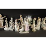 Large Collection of Ceramic & Porcelain Figures,