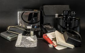 Photography Interest - Collection of Cameras & Binoculars,