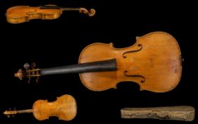 German Late 19th Century Copy of a Stradivarius Good Quality Violin. c.