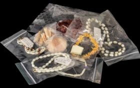 Collection of 'Sea' Necklaces & Bracelets 1950/60s,