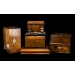 Collection of Wooden Boxes,