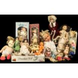 A Collection Of Dolls, To Include Boxed Leonardo Porcelain Dolls, Together With Others Etc. Varies