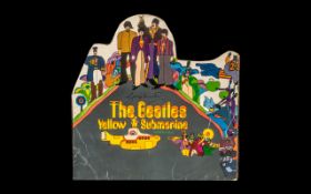 George Martin ( The Beatles ) Autograph on Part Cover ' Yellow Submarine '