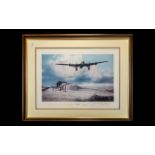Aircraft Interest - Edmunds War Plane Limited Edition Signed Print 'Last Flight Home' by Robert