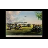 Aircraft Interest - Edmunds War Plane Limited Edition Signed Print 'April Morning 1918' by Peter